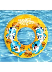 Doctor Dolphin Inflatable Swim Ring 60 cm for 4+ Years – Featuring Fun Designs With Dolphin