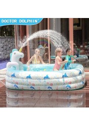 DOCTOR DOLPHIN INFLATABLE SWIM POOL, 300x180x60CM ,3+Years