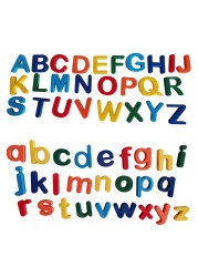 Magnetic Alphabet ABC Colorful Refrigerator Fridge Magnets for Vocabulary Educational Toy Set Preschool Learning