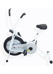 SKY LAND Orbitrek Fitness Exercise Air Cycle for Home Gym with Moveable Handle, Adjustable Resistance, and Cushioned Seat Height-EM-1558