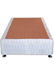 Spring Air Siesta Bed Base White 100x200cm