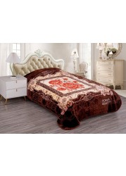 STARLIFE Single Ply Premium Korea Quality Blanket Made by 100% Polyester SPUN YARN Obtained from Virgin Polyester Which is Suitable for winter and Rainy Season 160*240CM