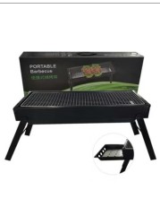 Radiotronics Portable Charcoal Grill, Folding BBQ Grill Multifunction Smokeless for Camping Hiking Picnics Traveling (Large)