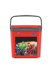 Cosmoplast Marvel Avengers Chillbox Insulated Lunch Box With Handle IFDIAVGCB004 Red 4L