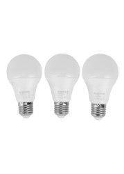 Olsenmark 9 W Energy Saving LED Bulb- OMESL2825 3 Piece Combo, Energy Efficient LED Light with Long 50000 Hours Lifetime White