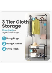 Clothes Drying Stand Space Saving Laundry Rack Durable Drying Rack Foldable Clothes Dryer for Indoor Outdoor Use