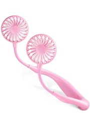 Aiwanto Neck Fan Hand Free Neck Fan Design Sports Fan Outdoor Travel Fan Personal Fan