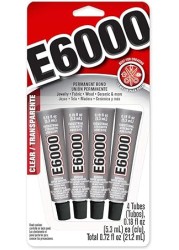 E6000 5510310 Craft Adhesive Mini (4 Pack)