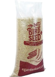 Egardenkart® Bird Food Small bird Budgie finches canaries hookbills doves quail and sparrows Seed mix (1kg, Budgie)