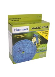 Namson Expandable Hose With Nozzle Blue 7.5m