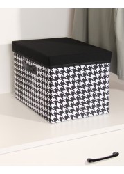 Decorative Storage Box For Clothes Households Etc Made With High Quality Oxford Material.