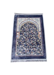 STARGOLD Traditional Turkish Prayer Mat, 70x110 cm Large Portable Multicolor Islamic Prayer Rug, Janamaz Sajjadah For Men And Women SG-P005