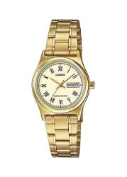 Casio - Women&#39;s Water Resistant Analog Watch-LTP-V006G-9BUDF