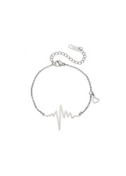 Aiwanto Anklet for Women's Ankle Chain Silver Anklet Gift