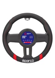 Sparco Steering Wheel Cover 38*8.2CM,Red Stripes