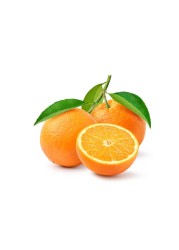 Orange With Leaves