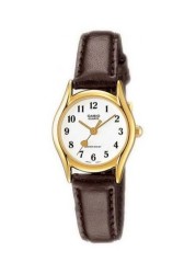 Casio - Women&#39;s Leather Quartz Analog Watch LTP-1094Q-7B5RDF