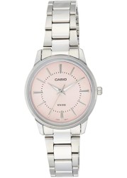 Casio - For Women Analog Ltp-1303D-1Avdf Stainless Steel Watch, Silver Band