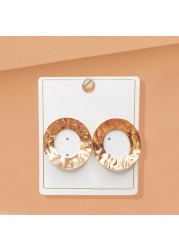 Aiwanto Small Hoop Beautiful Earring Rose gold Earrings Gift for Women's
