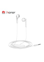 Huawei-Original Earphone AM115 Wired Half In-ear Headset 3.5mm Jack With Microphone Volume Control For P10 P20 Lite Mobile Phones Tablet Computer