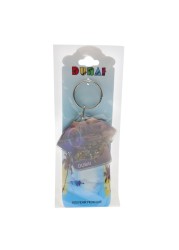 Dubai Souvenir From UAE Printed Acrylic Keychain Assorted