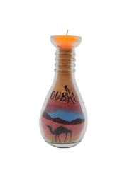 Dubai Camel Sand Bottle Multicolour 12.5cm
