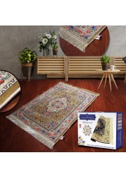 Comfortable Silk Prayer Rug Comfortable Prayer Rug Gold Color