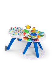 Baby Einstein Around We Grow 4-in-1 Walker, Discovery Activity Center and Table, Age 6 Months and up