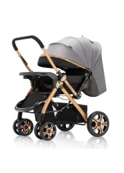 TEKNUM Reversible Trip2 Stroller - Grey