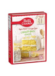 Betty Crocker Super Moist Lemon Cake Mix Powder, 500g