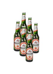 Holsten Strawberry Flavoured Non-Alcoholic Malt Beverage 330ml Pack of 6