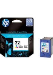 HP 22 TRI-COLOR Original Ink Cartridge C9352AA