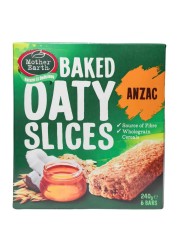 Mother Earth Anzac Baked Oaty Slices 240g