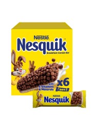 Nestle Nesquik Cereal Bars, 25g Pack of 6
