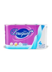 Sanita Bouquet Kitchen Towel Rolls White 54 Sheets 4 Rolls