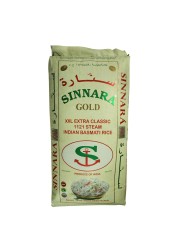 Sinnara Gold XXL Extra Classic 1121 Steam Indian Basmati Rice 38kg