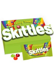Skittles Crazy Sours Candy, 38g Pack of 14