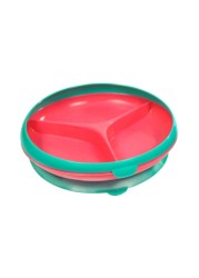 The First Years Suction Sectioned Plate Y6185 Multicolour