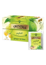 Twinings Infuso Ginger and Lime Tea Bags 20 Tea Bags