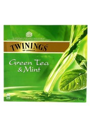 Twinings Green Tea and Mint Tea Bags 50 Tea Bags