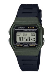 Casio - Men&#39;s Resin Digital Watch F-91WM-3ADF