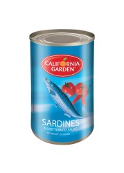 California Garden Sardines In Hot Tomato Sauce 125g