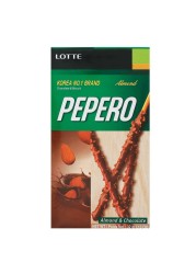 Lotte Pepero Almond and Chocolate Sticks, 32g