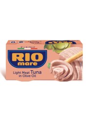Rio Mare Light Meat Tuna in Olive Oil, 160g Pack of 2