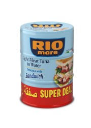 Rio Mare Tuna in Water, 160g Pack of 3
