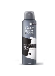 Dove Men+Care Antiperspirant Deodorant Body Spray for Men Clean Scent Stain Defense 150ml