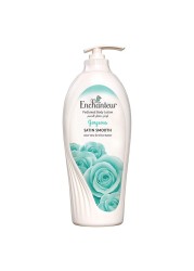 Enchanteur Satin Smooth Aloe Vera And Olive Butter Body Lotion White 500ml