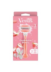 Gillette Venus Spa Breeze Shaving Razor Set Pink 3 PCS