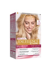 L&#39;Oreal Paris Excellence Cream Triple Care Permanent Hair Colour 9 Very Light Blonde