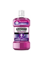 Listerine Total Care Teeth Protect 6 Benefit Fluoride Milder Taste Mouthwash 250ml